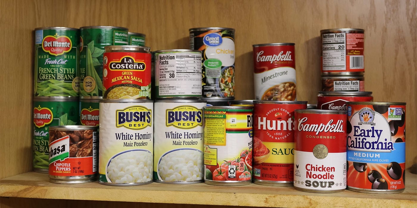 Making Meals with your Pantry Supplies